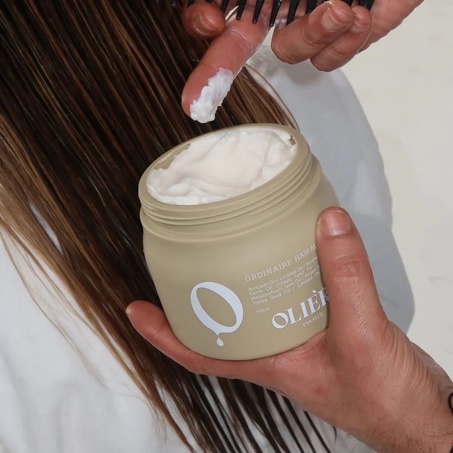 Маска для нормальных и сухих волос OLIE'RE PARIS Ordinaire