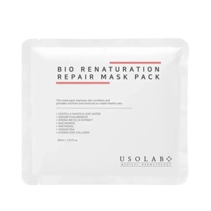 Восстанавливающая, успокаивающая и омолаживающая маска Usolab Bio Renaturation Repair Mask
