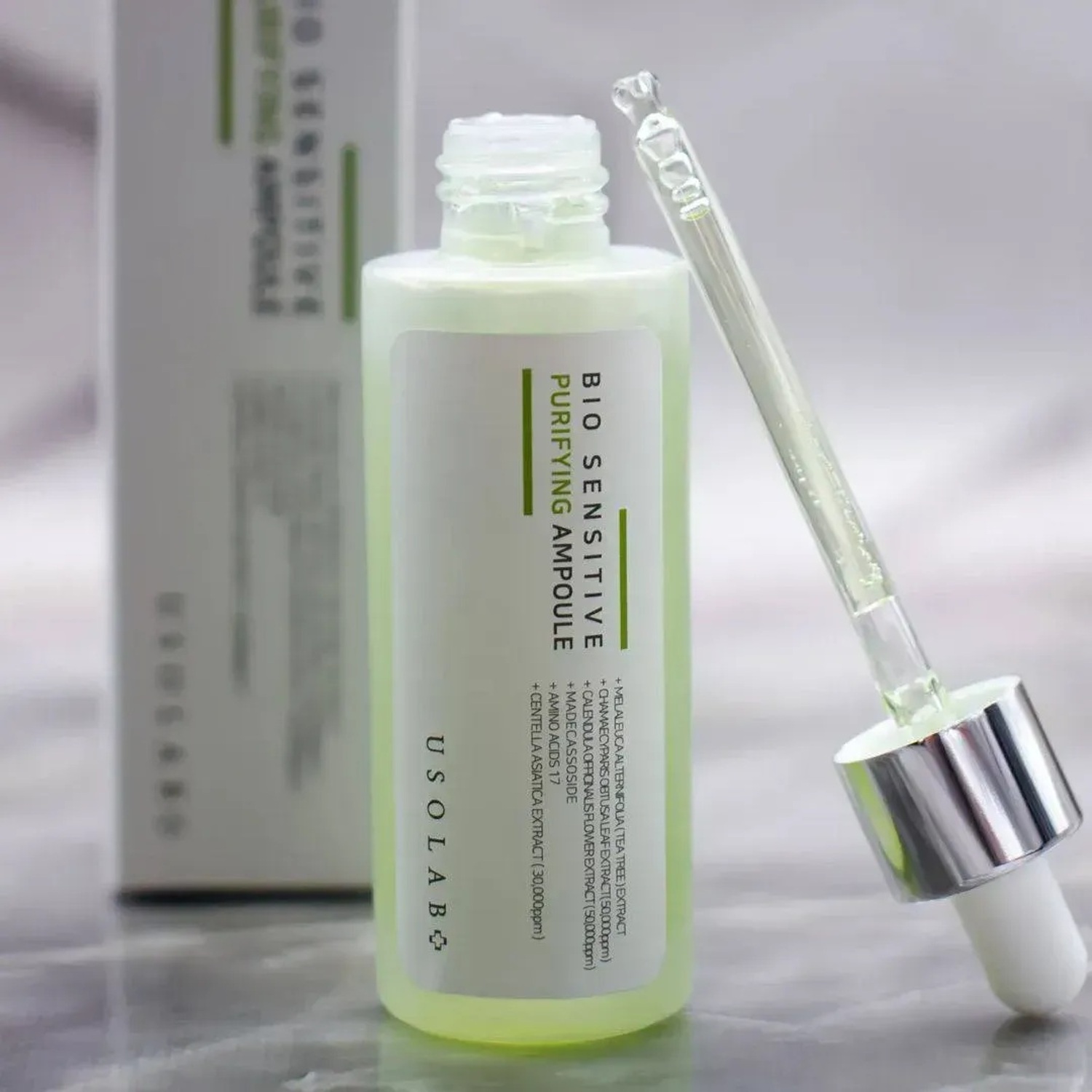 Противовоспалительная антибактериальная сыворотка Usolab Bio Sensitive Purifying Ampoule