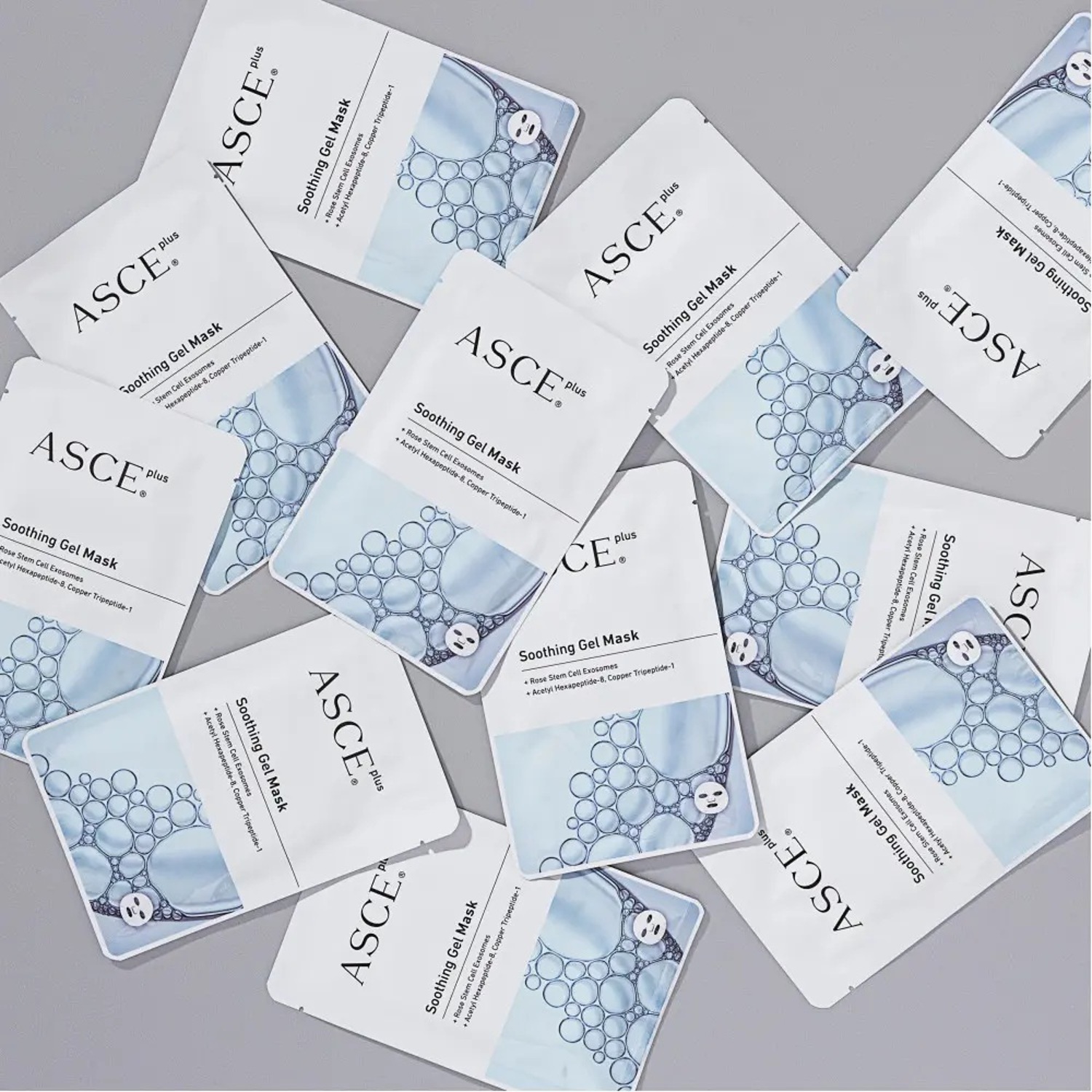 Успокаивающая гелевая маска с экзосомами и пептидами ASCE Plus Soothing Gel Mask