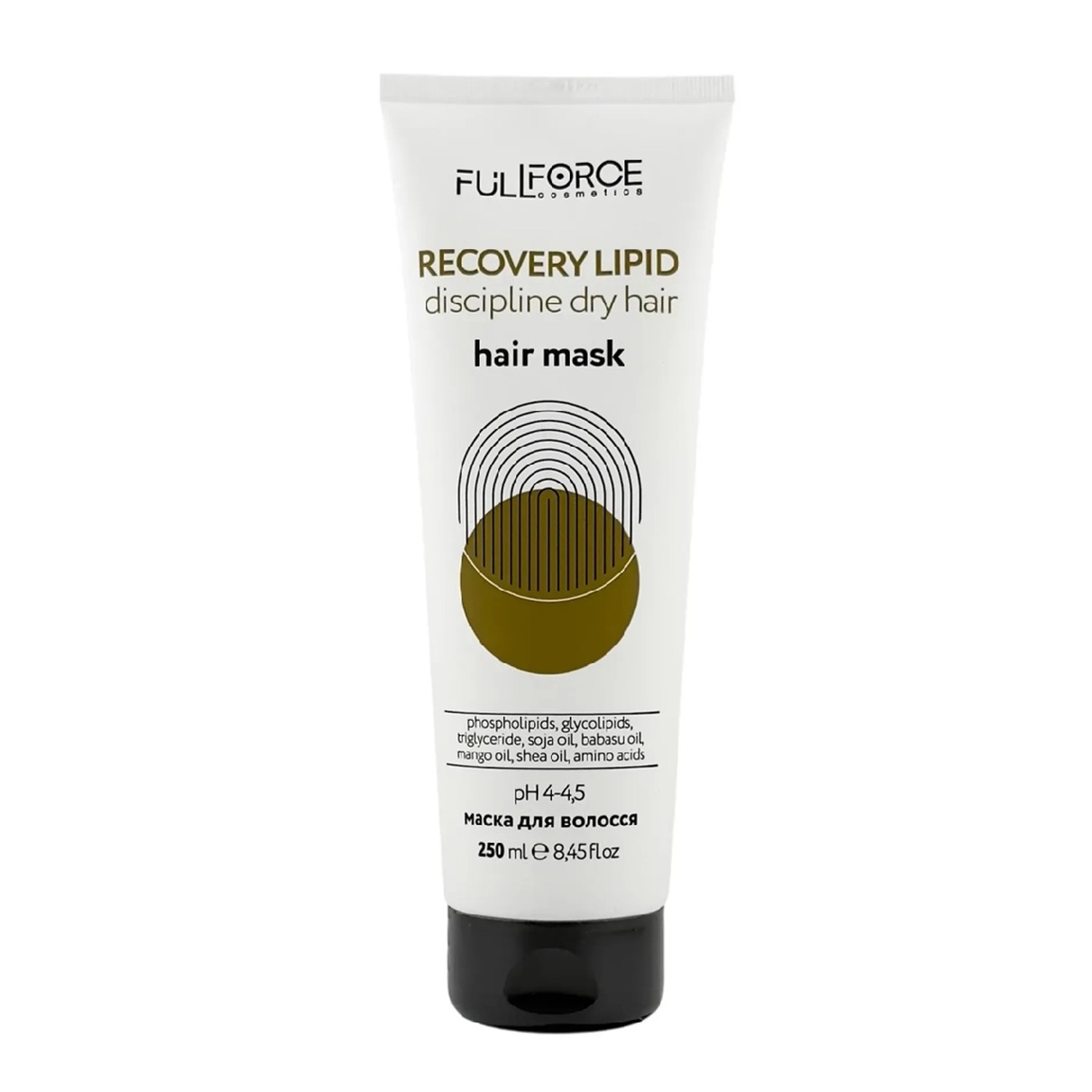 Маска липидная для сухих волос FULL FORCE Recovery Lipid Discipline Dry Hair Mask