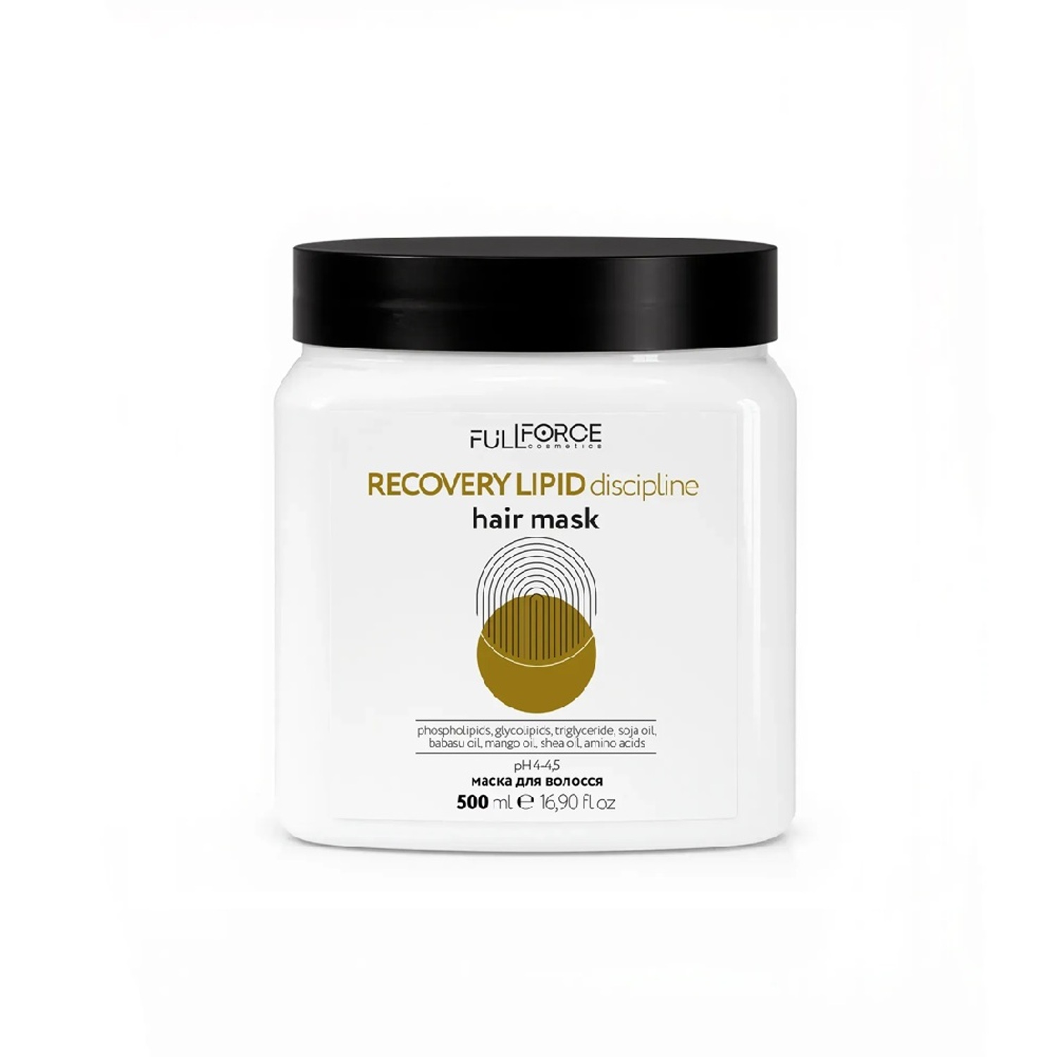 Маска липидная для сухих волос FULL FORCE Recovery Lipid Discipline Dry Hair Mask