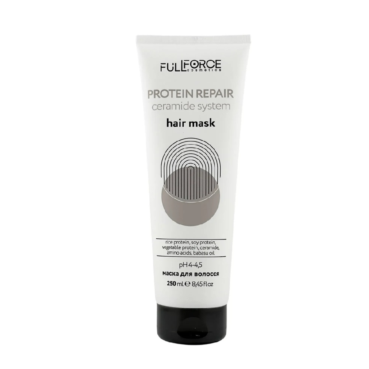 Маска протеиновая с церамидом FULL FORCE Protein Repair Ceramide System Hair Mask