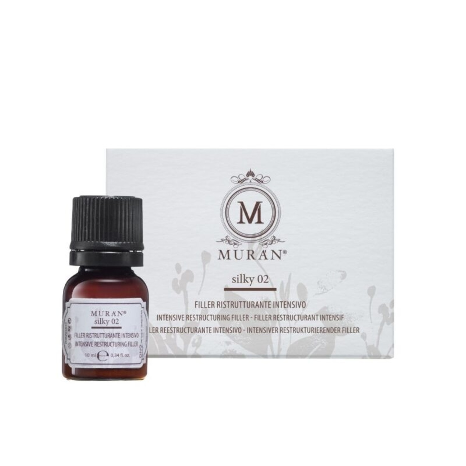 Филлер-маска для глубокой реконструкции волос Muran Silky 02
