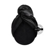 Шелковое полотенце-тюрбан с бахромой Mon Mou Soft Silk Turban Black