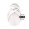 Шелковое полотенце-тюрбан с бахромой Mon Mou Soft Silk Turban White