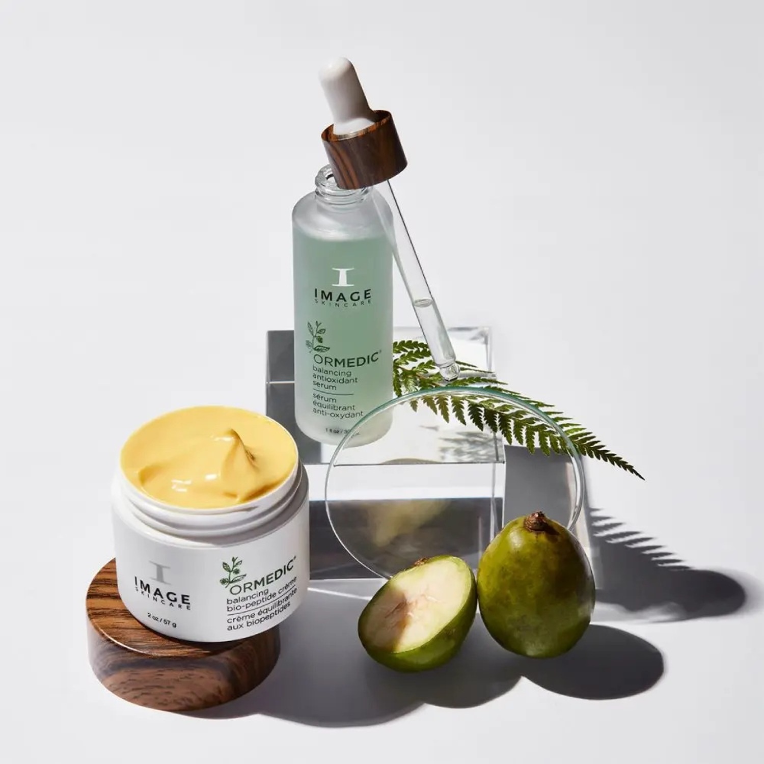 Био-пептидный ночной крем с фитоэстрогенами IMAGE Ormedic Balancing Bio Peptide Cream