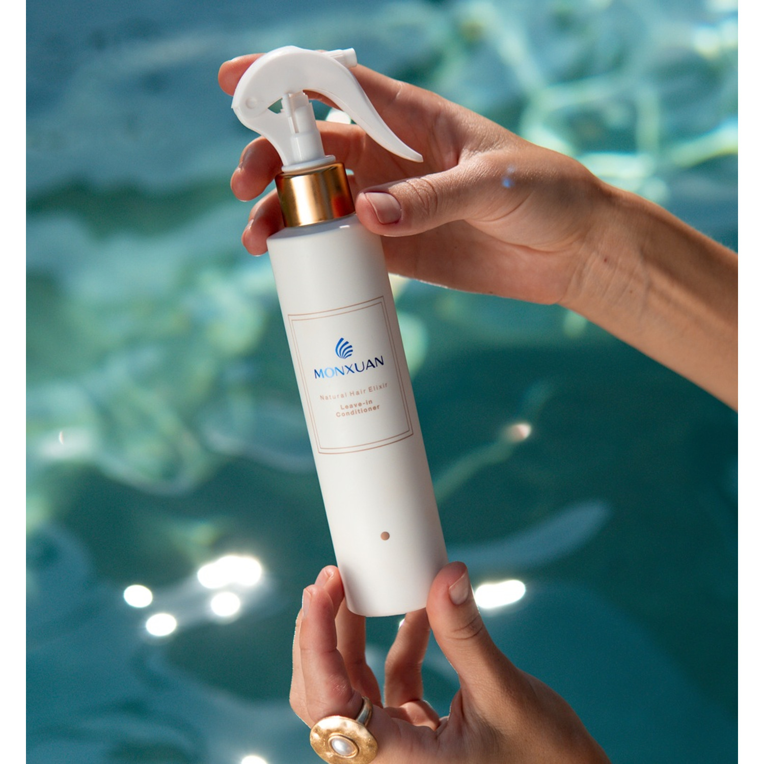 Незмивний спрей-еліксир для пошкодженого волосся Monxuan Elixir Leave-In Spray