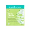 Охолоджуюча гідрогелева маска для обличчя проти набряків Patchology Cool Crush Extra-Depuffing Hydrogel Face Mask