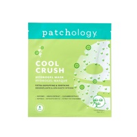 Охолоджуюча гідрогелева маска для обличчя проти набряків Patchology Cool Crush Extra-Depuffing Hydrogel Face Mask