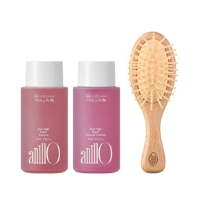 Набір для волосся ANILLO Rosy Night Hair and Brush Set