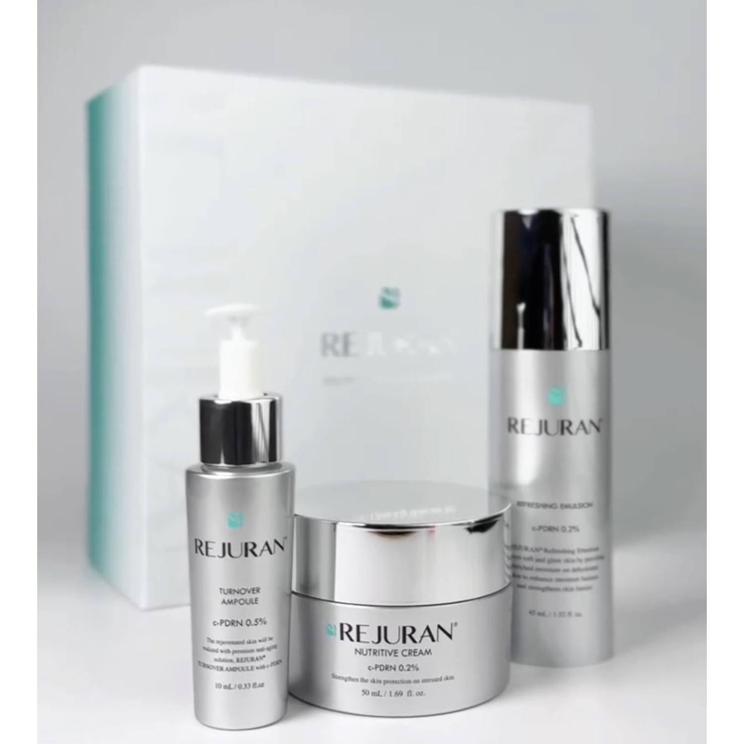 Набор для комплексного обновления и сияния кожи Rejuran Healer Glow-Up Skin Care Set