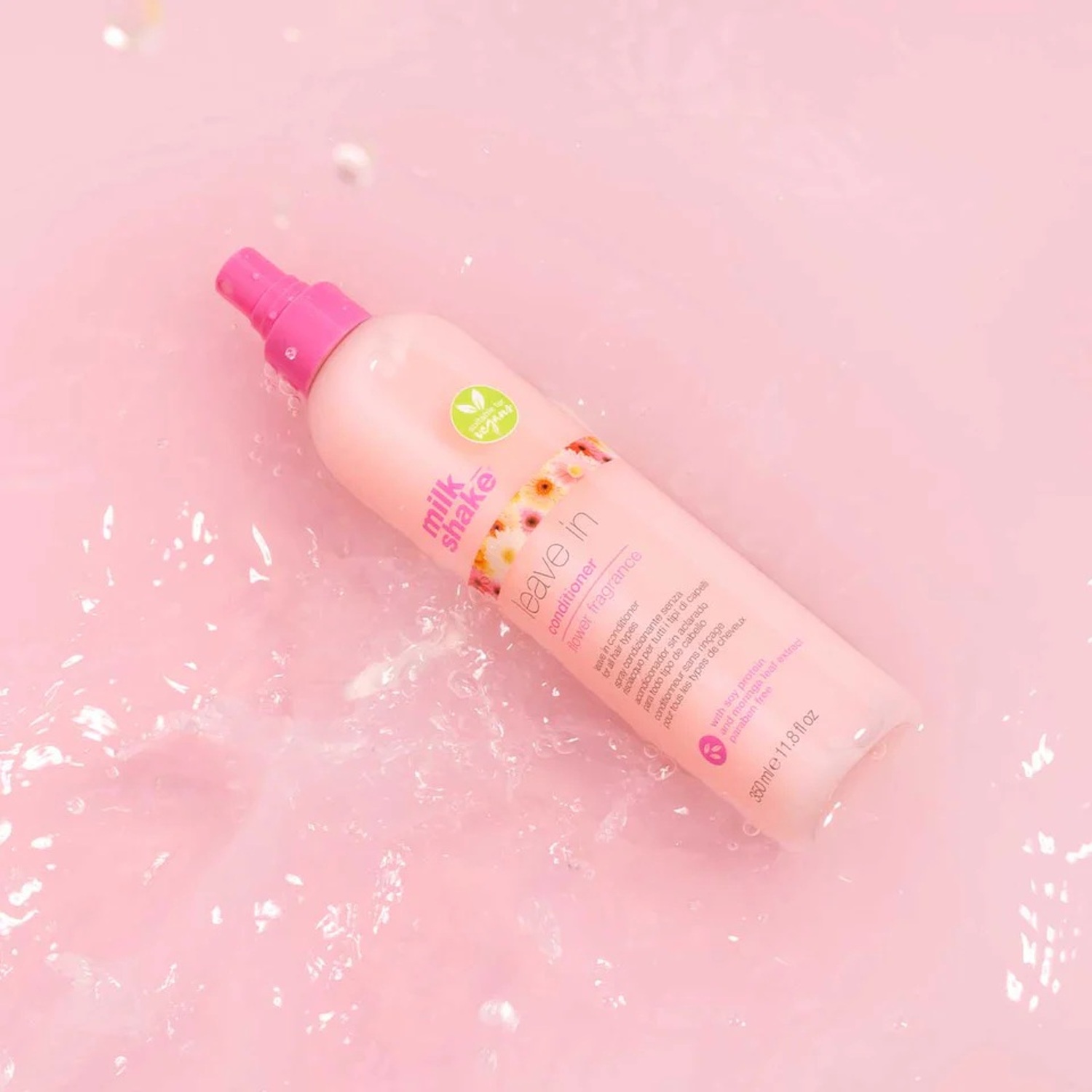 Незмивний кондиціонер для зволоження волосся Milk Shake Colour Care Leave in Conditioner Flower