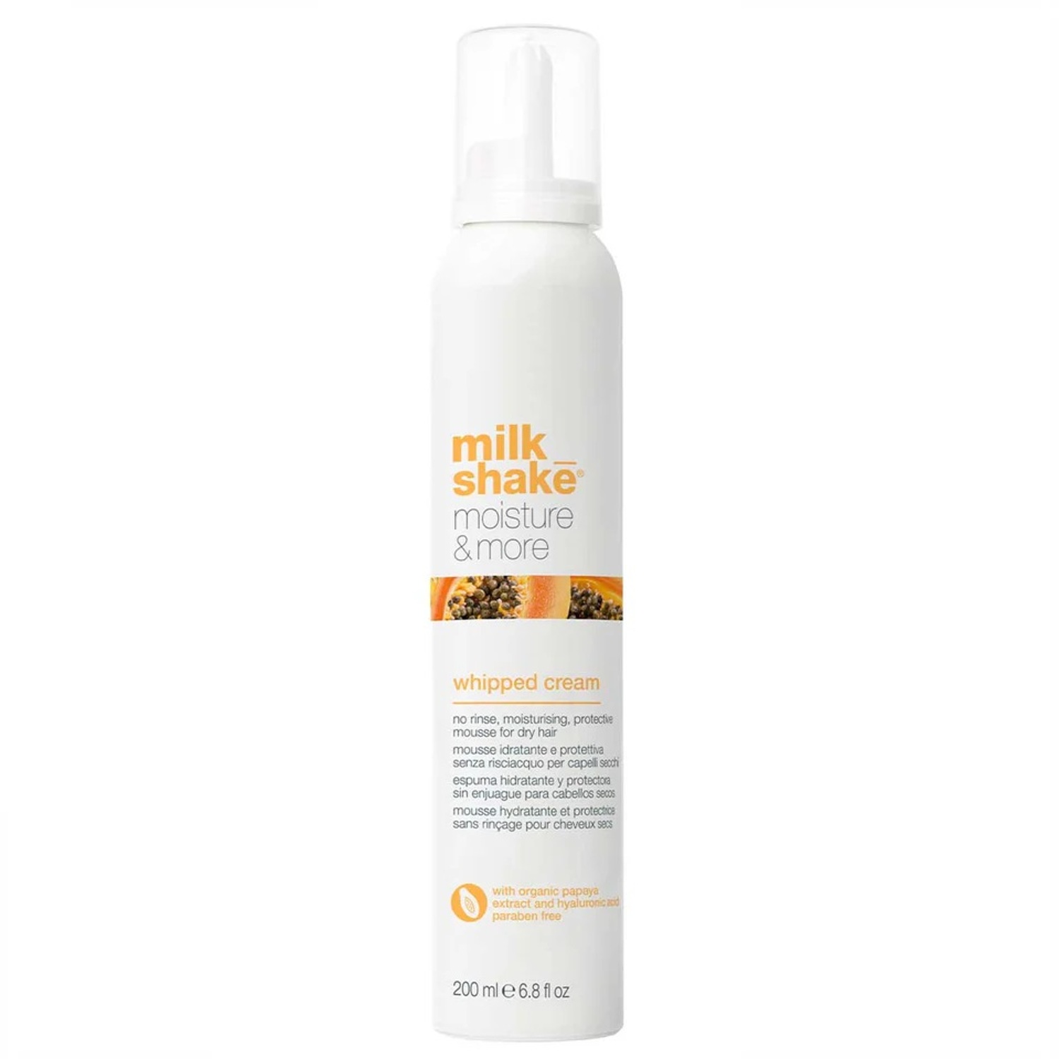 Незмивна крем-пінка для сухого волосся Milk Shake Moisture&More Whipped Cream